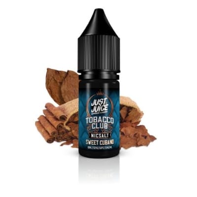 Just Juice Tobacco Club range Sweet Cubano