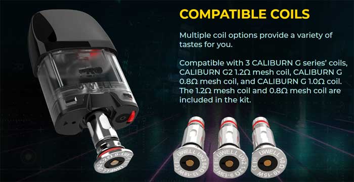 caliburn gk2 coils