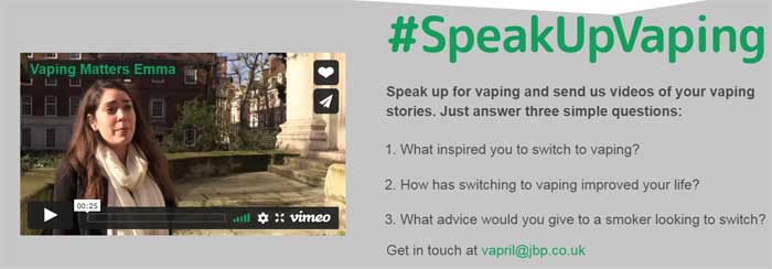 vapril speak up