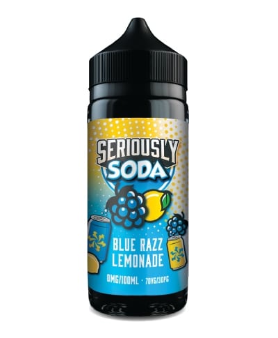 Doozy Vape Seriously Soda Blue razz Lemonade