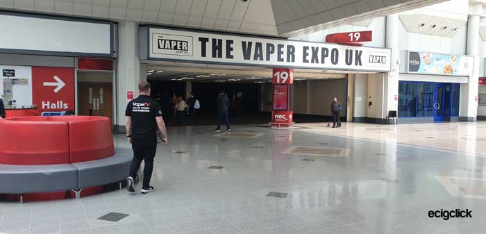 Vaper Expo Hall entrance
