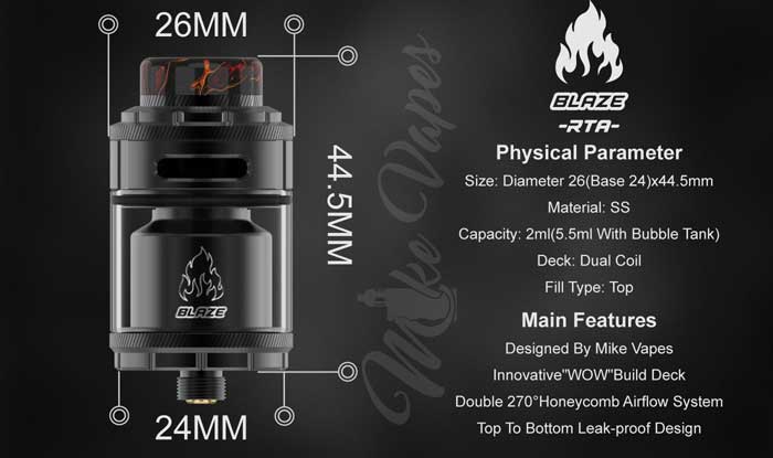 Thunderhead Creations Blaze RTA Preview - Is It Really "WOW"? - Ecigclick