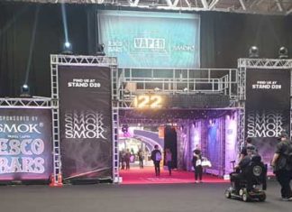 vaper expo show entrance