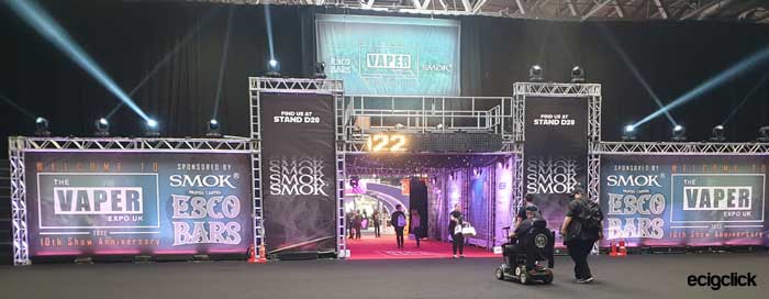 vaper expo show entrance