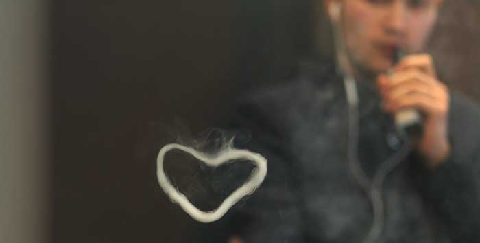 vaping heart