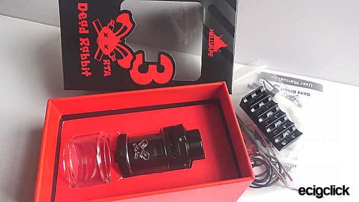 Hellvape DR V3 RTA kit in box