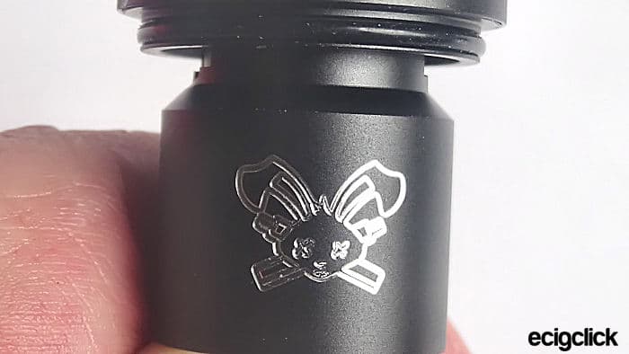 Hellvape DR V3 RTA engrave logo