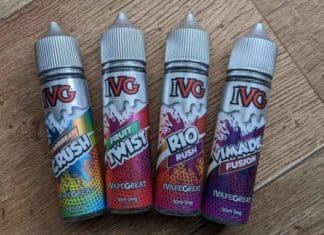 IVG 50ml drinks range - new