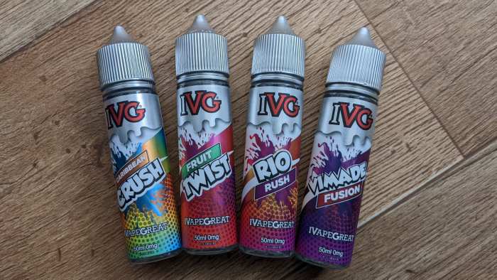 IVG 50ml drinks range - new