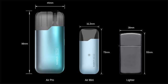 air mini size comparison