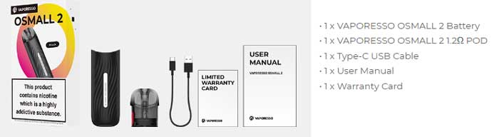 osmall 2 contents