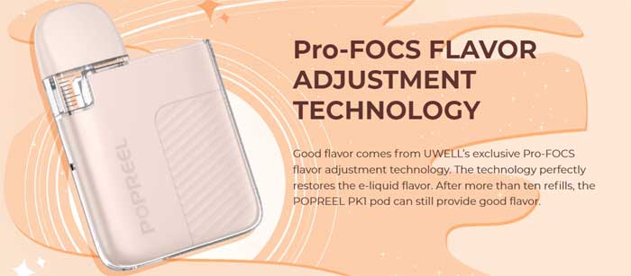 popreel pk1 pro focs