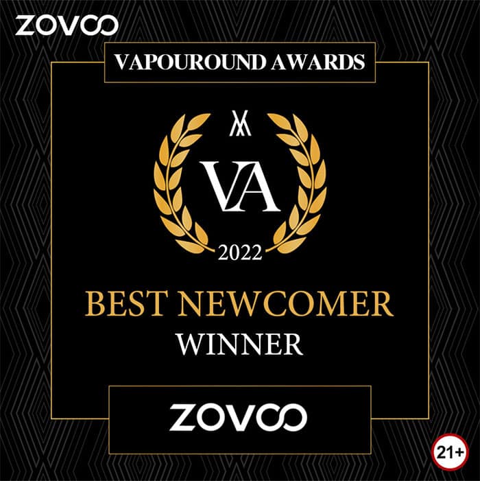 vapouround awards zovoo best newcomer