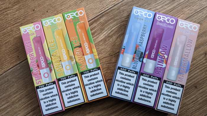 Beco Beak disposable e-cig range main pic