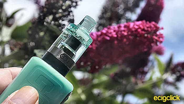 Innokin Gozee Kit flowers outside