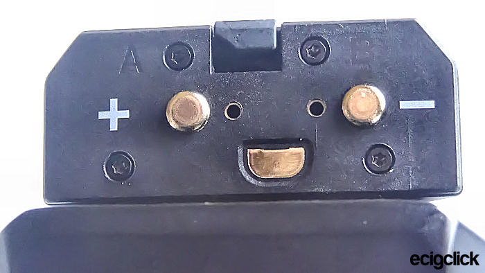 Smok G-Priv 4 Kit inside battery door