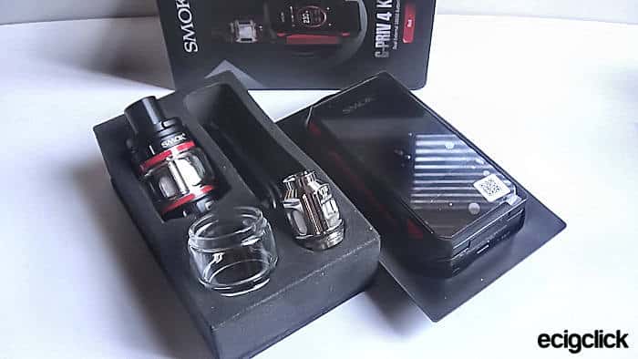 Smok G-Priv 4 Kit contents of box