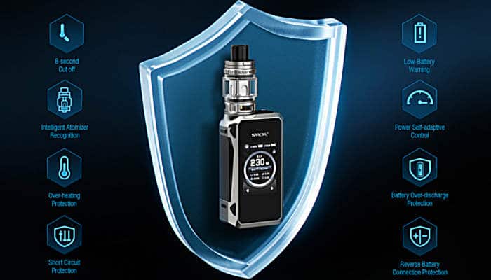 Smok G-Priv 4 Kit features safety