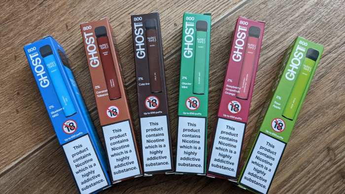 Vape Bars Ghost Series disposable e-cigs main image