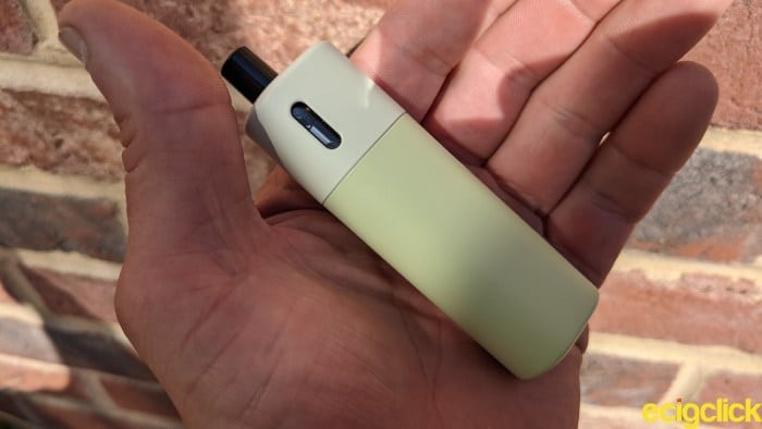 Vaptio Avocado Baby pod kit hand check pic