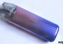Voopoo VMate Infinity purple device