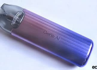Voopoo VMate Infinity purple device
