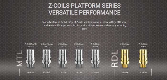 Platform z coils