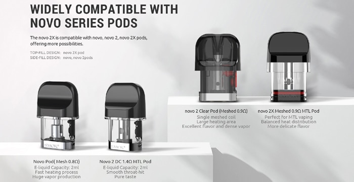 novo 2x pod compatibility