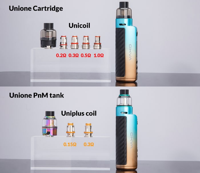 origin 2 coil options