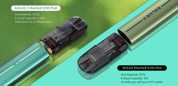 solus 2 solus 1 pod compatibility