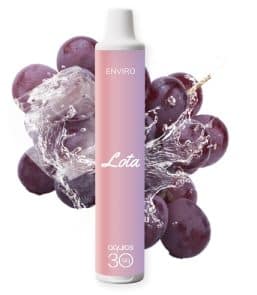 Lota Enviro disposable Grape Ice