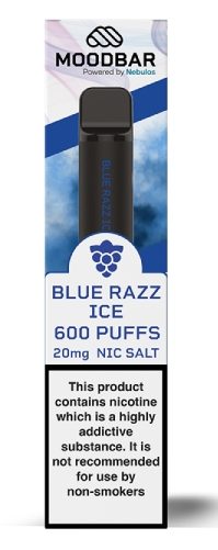 MoodBar Blue Razz Ice disposable