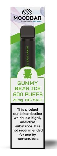 MoodBar Gummy Bear Ice disposable