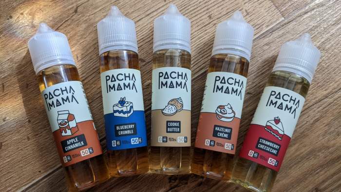 Pacha Mama dessert range image