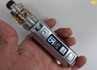 Voopoo Argus XT kit hand check pic
