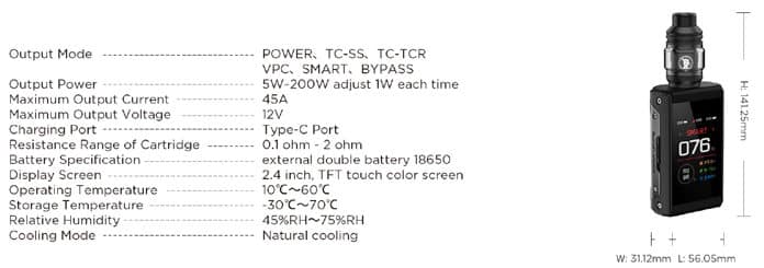 Geekvape Aegis T200 Kit Review - A 'Touch' On The Large Side! - Ecigclick