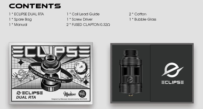 eclipse dual rta contents