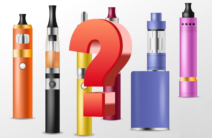 question mark vaping