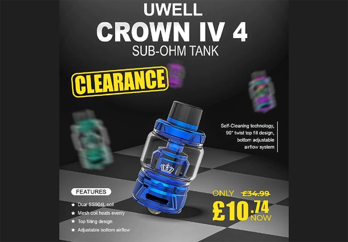 uwell crown 4 deal