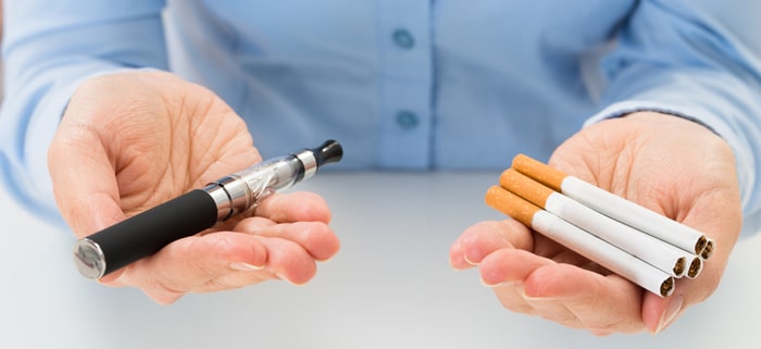 vape v cigarette