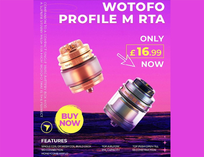 wotofo profile M RTA deal