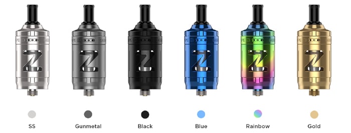 Geekvape MTL Z Tank colour schemes