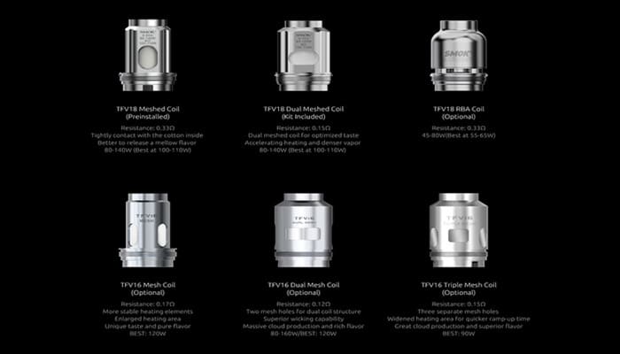 Smok Mag-18 coils available