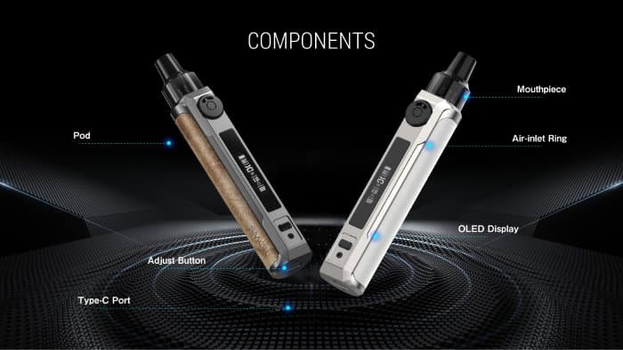 Smok RPM25 pod mod component list