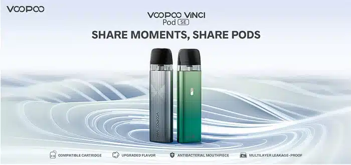 Voopoo Vinci Pod SE banner