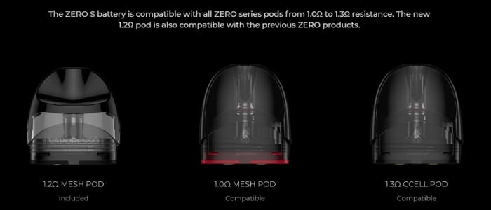 zero s pods