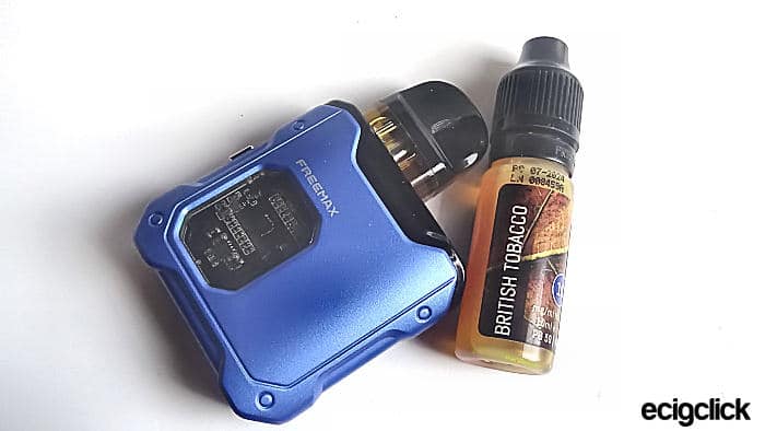 Freemax Galex Nano display liquid