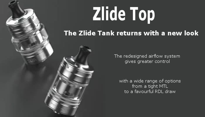 Innokin coolfire z60 about zlide top tank