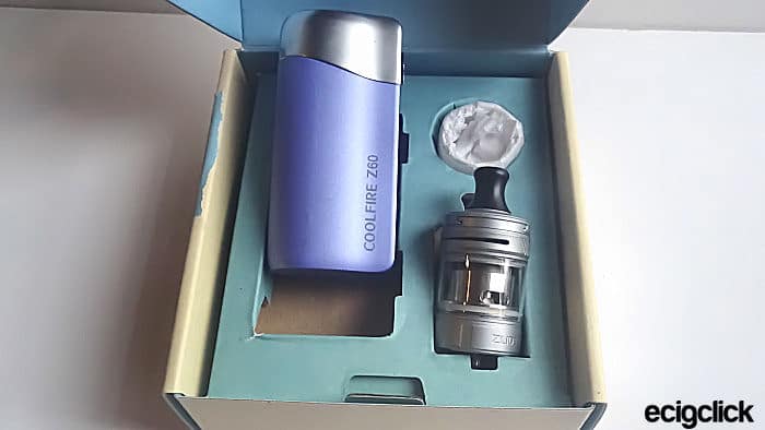 Innokin coolfire z60 box whats in