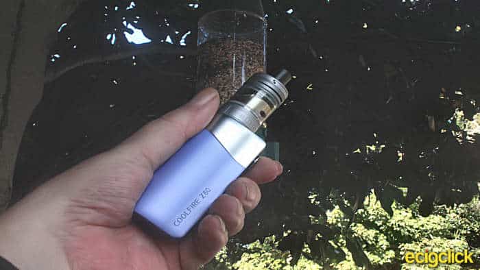 Innokin coolfire z60 in front of seed